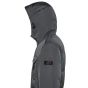 Peuterey Aiptek Kapuzenfeldjacke mit Fell - Grau/Taupe