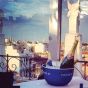 Pommery Ice Bucket Blauw - Groot