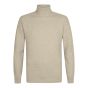 Profuomo Wool Cashmere Rollneck - Light Beige