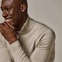 Profuomo Luxury Basic Pullover Half Zip - Beige