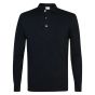Profuomo Luxury Basic Polo Longsleeve - Navy