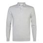 Profuomo Luxury Basic Polo Longsleeve - Light Grey