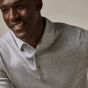 Profuomo Luxury Basic Polo Longsleeve - Light Grey