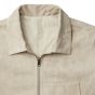 Profuomo Suède Bomber Jacket - Beige