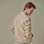 Profuomo Suède Bomber Jacket - Beige