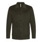 Profuomo Wool Overshirt - Dark Green