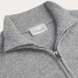 Profuomo Woolen Half-Zip Pullover - Grey