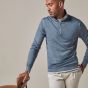 Profuomo Pullover Half Zip - Blue
