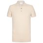 Profuomo Cotton Linen Polo - Raw White