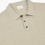 Profuomo Cotton Linen Polo - Off White