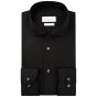 Profuomo Fine Twill Shirt - Black