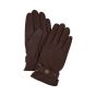 Profuomo Goat Nubuck Gloves Brown
