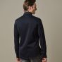 Profuomo Japanese Knitted Shirt - Navy