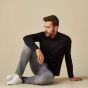 Profuomo Japanese Knitted Shirt - Black