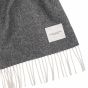 Profuomo Lambswool Multi-Color Block Scarf - Grey