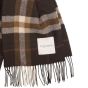 Profuomo Lambswool Scarf Dark Brown