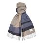 Profuomo Lambswool Scarf Navy