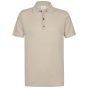 Profuomo Linen Cotton Polo - Beige