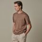 Profuomo Linen Cotton T-Shirt - Clay