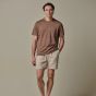 Profuomo Linen Cotton T-Shirt - Clay