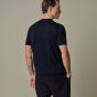 Profuomo Linen Cotton T-Shirt - Navy