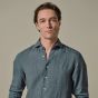 Profuomo Linen Shirt - Grey