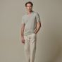 Profuomo Luxury Basic Polo Open Collar - Light Green