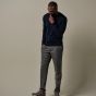 Profuomo Merino Woolen Pullover - Navy