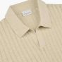 Profuomo Open Collar Polo - Raw White