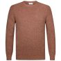 Profuomo Boiled Woolen Crewneck Pullover - Red