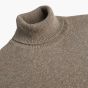 Profuomo Woolen Turtleneck - Brown