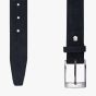 Profuomo Suede Belt - Navy