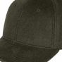 Profuomo Wool Baseball Cap Dark Green