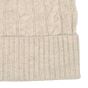Profuomo Wool Cableknit Beanie Beige