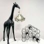 Qeeboo Giraffe In Love XS Indoor Lamp - Black