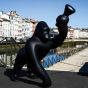 Qeeboo Kong Indoor And Outdoor Lamp Black