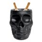 Qeeboo Mexico Skull Planter and Cooler Black