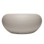 Qeeboo Nami Low Planter - Grey