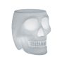Qeeboo Skull Stool Table LED Outdoor White