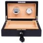 Rapport London 25 Cigar Humidor - Black