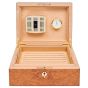 Rapport London 50 Cigar Humidor Burr - Walnut