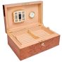 Rapport London 50 Cigar Humidor Burr - Walnut