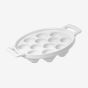 Revol Snail Plate 12 Holes - White
