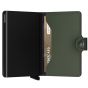Secrid Miniwallet Matte - Green & Black