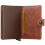 Secrid Miniwallet Vintage - Cognac-Brown