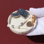 The Rolling And The Stoned Silver Flip Lighter Ashtray