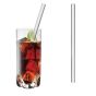 Simax 6 Herbruikbare Drinkrietjes Glas