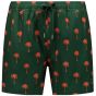 Son of a Beach Father & Son Swim Shorts Palm Tree - Dark Green