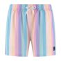 Son of a Beach Father & Son Swim Shorts Stripes - Rainbow
