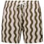 Son of a Beach Father & Son Swim Shorts Waves - Green